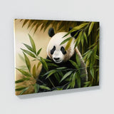 Panda Eating Bamboo 1 Wall Art