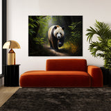 Panda In Bamboo Forest 6 Wall Art