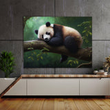 Panda Sleeping In Forest 9 Wall Art