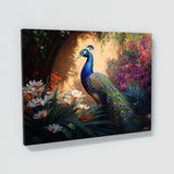 Peacock Peaceful Serene Garden 16 Wall Art