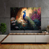 Peacock Peaceful Serene Garden 16 Wall Art