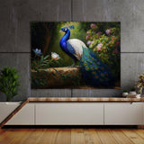 Peacock Peaceful Serene Garden 17 Wall Art