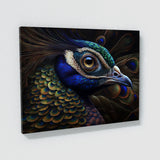 Peacock Realistic Details 26 Wall Art