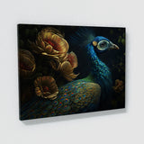 Peacock Realistic Details 27 Wall Art