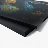 Peacock Realistic Details 27 Wall Art