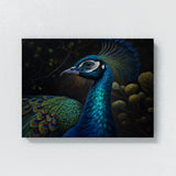 Peacock Realistic Feather 20 Wall Art