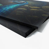 Peacock Realistic Feather 20 Wall Art