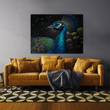 Peacock Realistic Feather 20 Wall Art