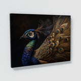 Peacock Realistic Feather 22 Wall Art
