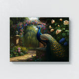 Peacock Vibrant Garden 31 Wall Art