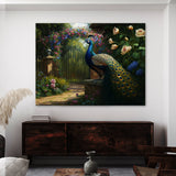 Peacock Vibrant Garden 31 Wall Art