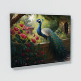 Peacock Vibrant Garden 6 Wall Art