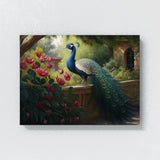 Peacock Vibrant Garden 6 Wall Art