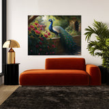 Peacock Vibrant Garden 6 Wall Art