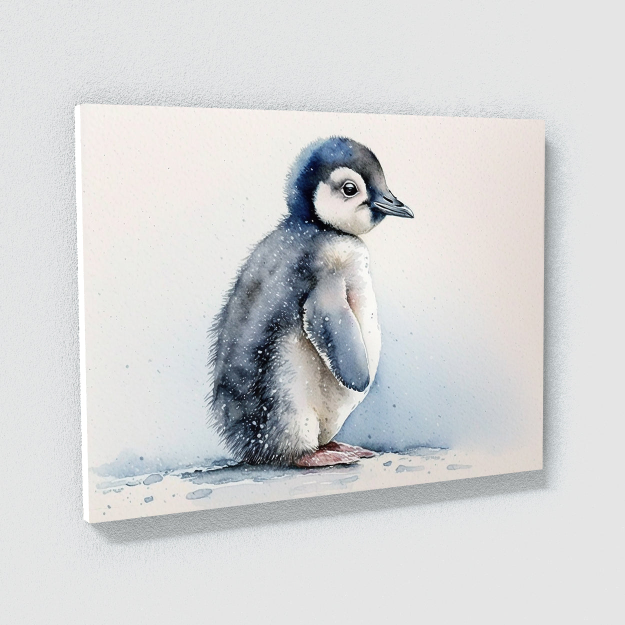 Penguin Cute Baby 3 Canvas Wall Art Print Decor Artwork Picture