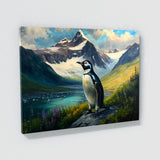 Penguin Mountain Landscape 29 Wall Art