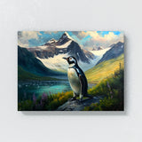 Penguin Mountain Landscape 29 Wall Art