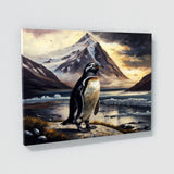 Penguin Mountain Landscape 30 Wall Art