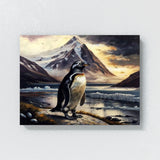 Penguin Mountain Landscape 30 Wall Art