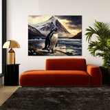 Penguin Mountain Landscape 30 Wall Art