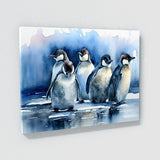 Penguin On Ice Floe 34 Wall Art