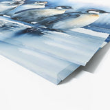 Penguin On Ice Floe 34 Wall Art