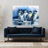 Penguin On Ice Floe 34 Wall Art