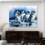 Penguin On Ice Floe 34 Wall Art