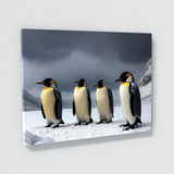 Penguin Snowy Landscape 1 Wall Art