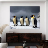 Penguin Snowy Landscape 1 Wall Art