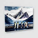 Penguin Snowy Landscape 26 Wall Art