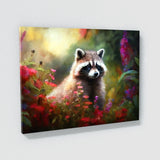 Raccoon Garden 14 Wall Art