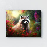 Raccoon Garden 14 Wall Art