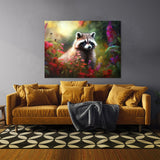 Raccoon Garden 14 Wall Art