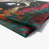 Raccoon Vibrant Garden 3 Wall Art
