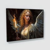 Angel Art Inspiring Angel Torch 36 Wall Art