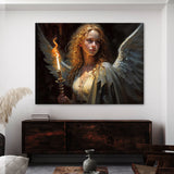 Angel Art Inspiring Angel Torch 36 Wall Art