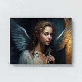 Angel Art Mystical Angel Key 32 Wall Art