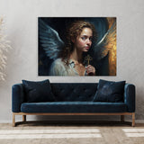 Angel Art Mystical Angel Key 32 Wall Art