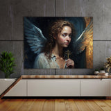 Angel Art Mystical Angel Key 32 Wall Art