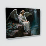 Angel Art Peaceful 35 Wall Art