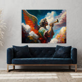 Angel Art Vibrant Angel 3 Wall Art