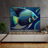 Angelfish Abstract 4 Wall Art