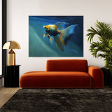 Angelfish Realistic 1 Wall Art