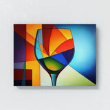 Bar Abstract Geometric 16 Wall Art