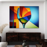 Bar Abstract Geometric 16 Wall Art