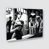 Bar Black And White Photo 8 Wall Art