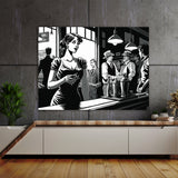 Bar Black And White Photo 8 Wall Art