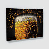 Bar Pointillism Beer Glass 7 Wall Art