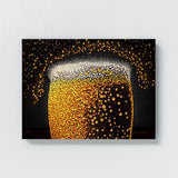 Bar Pointillism Beer Glass 7 Wall Art